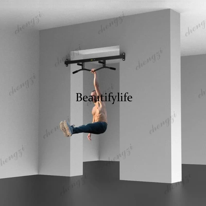 Customizable wall aisle installation pull-up horizontal bar fitness equipment household wall horizontal bar rack