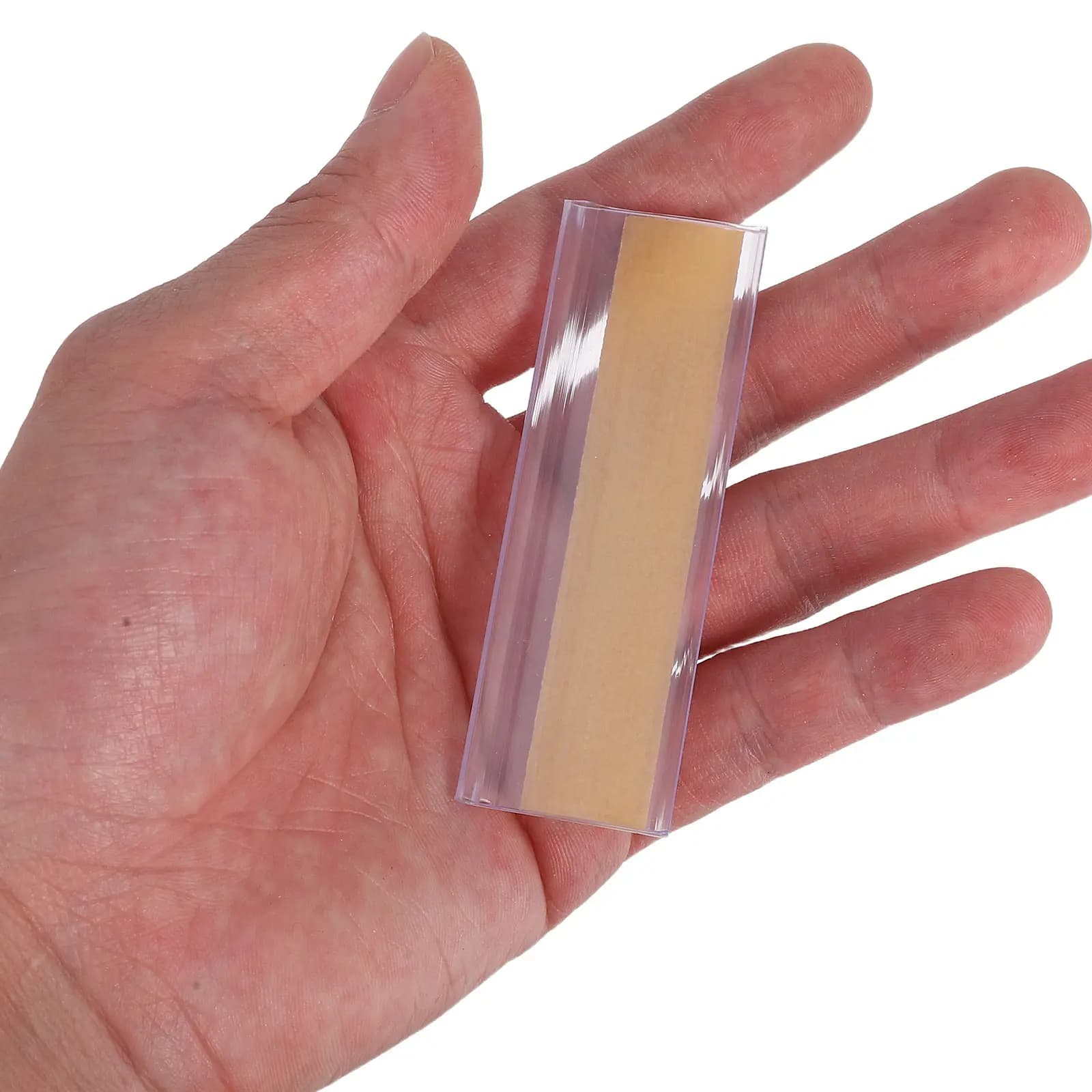 20 Pezzi Portaetichette Adesivi Trasparenti in PVC per Scaffali da Ufficio, Etichette Prezzi, Organizzatori per Scatole di Archiviazione e Classificazione Libreria