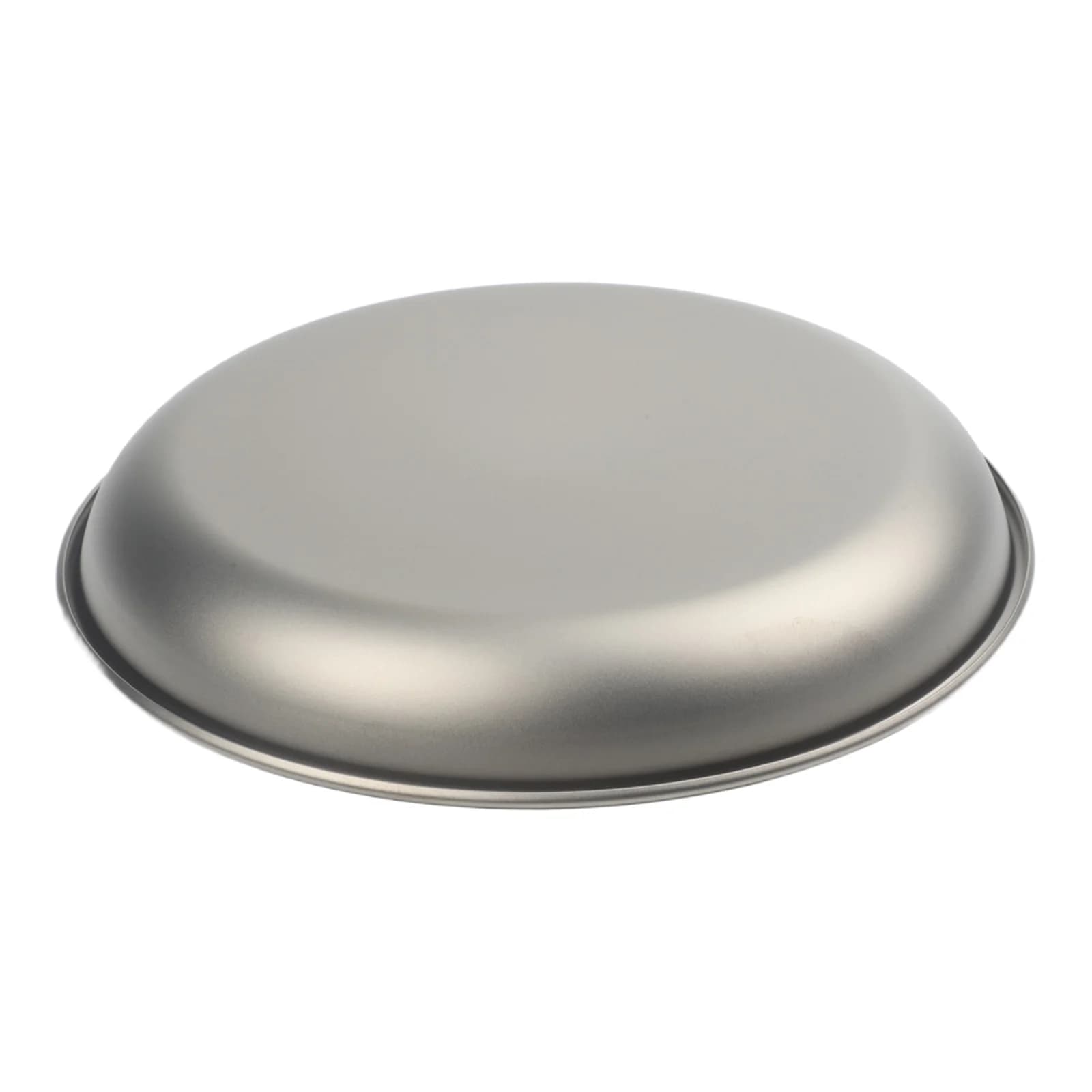 Piatto in Titanio Portatile per Campeggio e Picnic, Peso Circa 120g 75g, Estremamente Leggero, Antiruggine