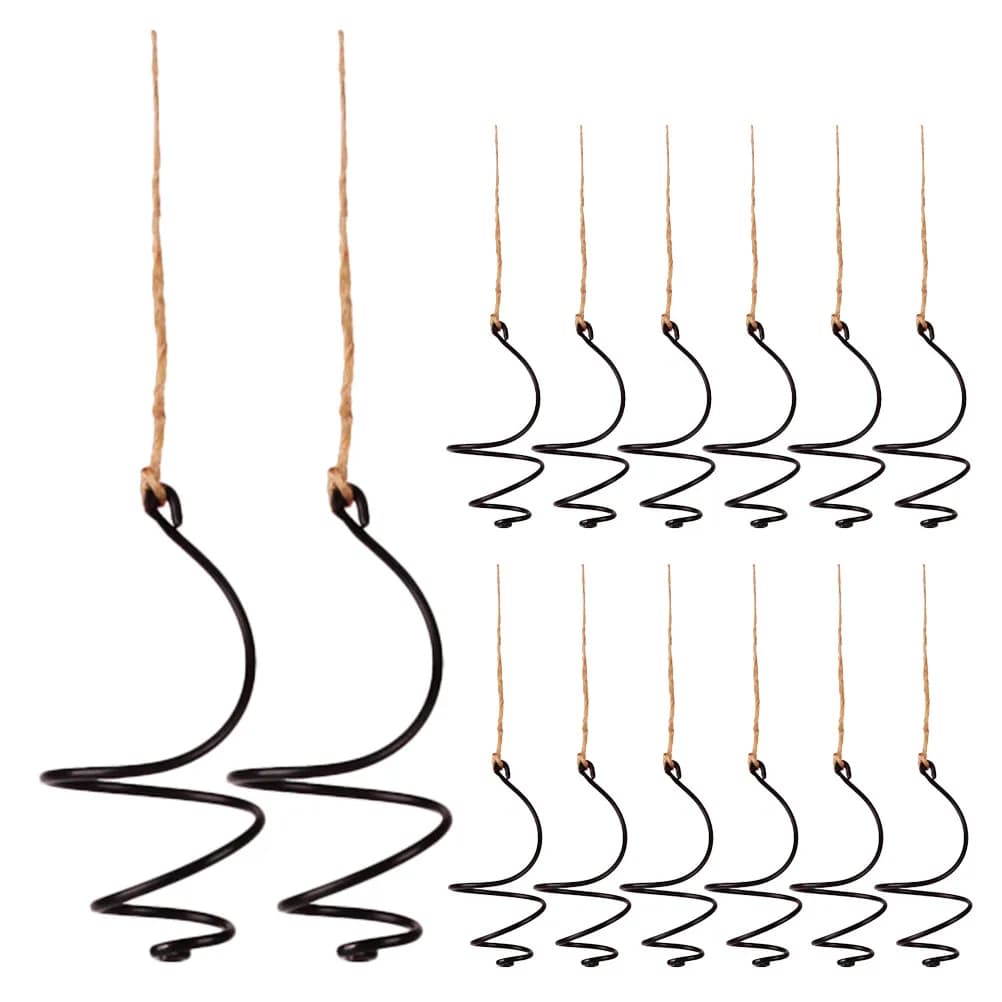 Set di 1 Supporto in Alluminio per Piante Aeree, Gancio Robusto per Piante Artificiali, Decorazione Naturale per la Casa, Moderno Portapiante da Parete