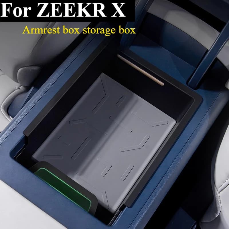 Per ZEEKR X Scatola portaoggetti per console centrale Accessori modificati per lo styling dell'auto