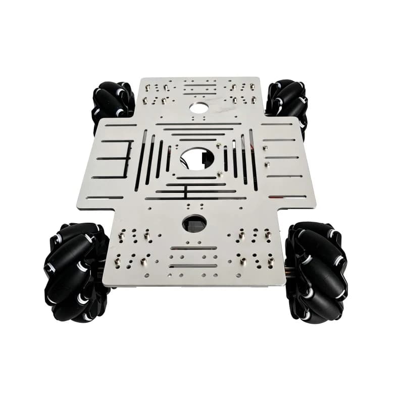 15Kg Load 4WD Mecanum Wheel Robot Car Kit with 12V Motor RC Tank for Arduino ROS Robot Arm Chassis Programmable Robot DIY Kit