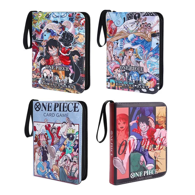 400pcs One Piece Photo Album Book Map Binder Family Letter Business Card Holder Collection Zipper Bag Cute Adult Kids Toy Gifts