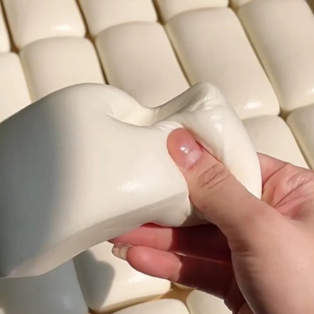 Giocattolo Antistress Morbido a Forma di Torta allo Yogurt Taba, Gioco Sensoriale a Lenta Risalita per Bambini e Adulti, Regalo Rilassante