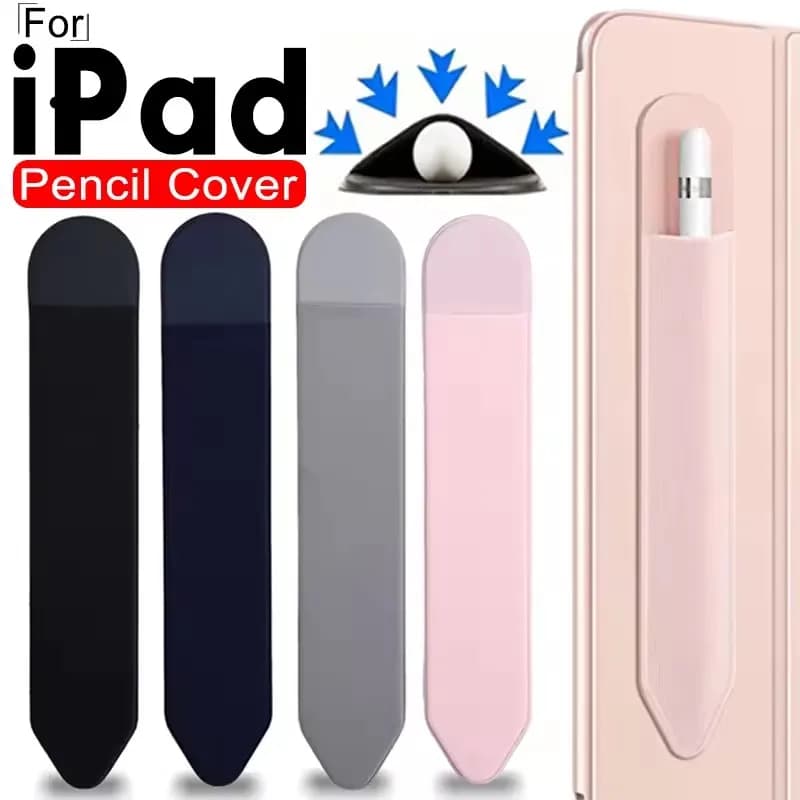 Custodia adesiva per penna stilo per Apple IPad IPencil 1 2 Custodia tascabile per matita Custodia anti-smarrimento Custodia protettiva per penne tablet