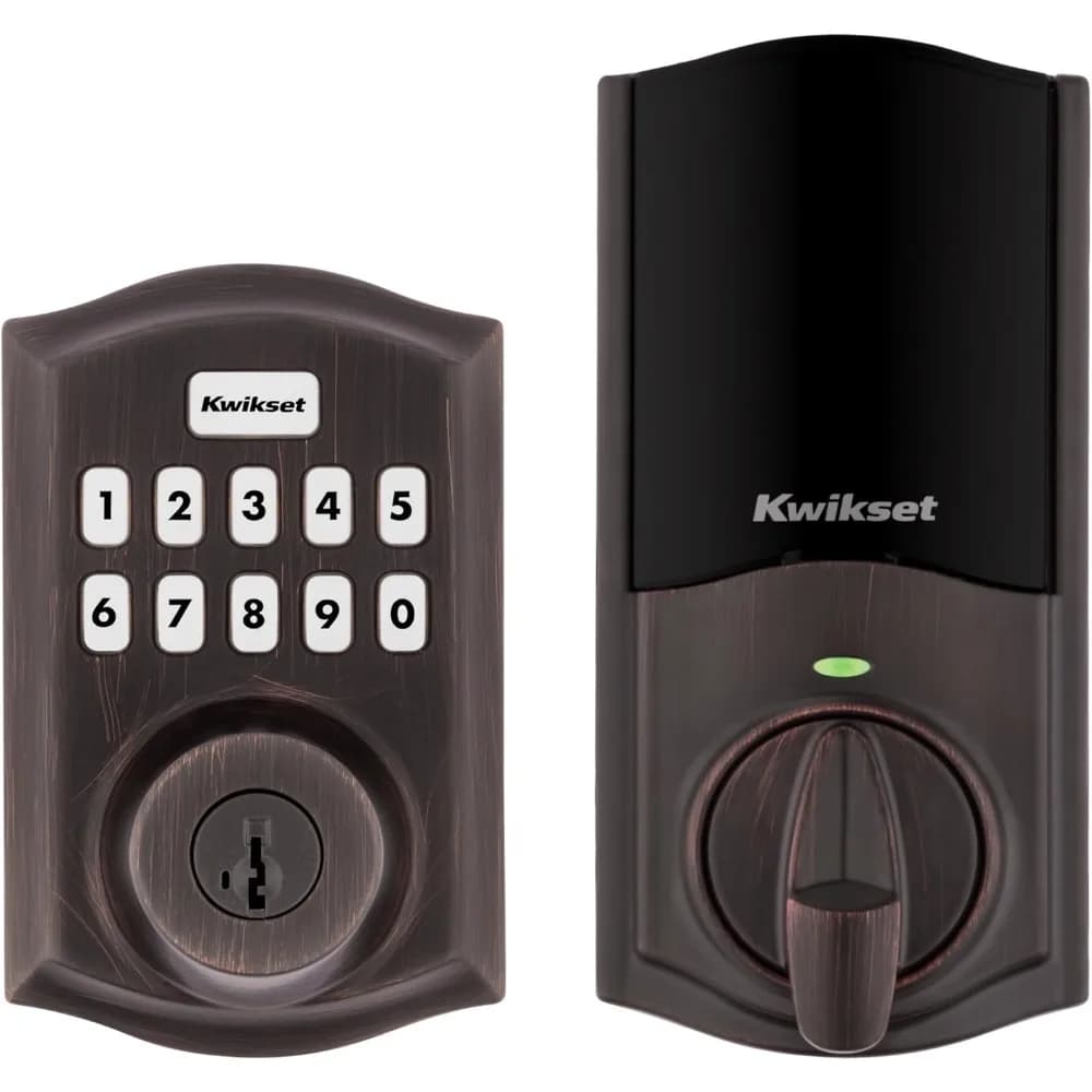 HomeConnect 620 Z-Wave Tastiera abilitata a lungo raggio Smart Lock Comoda ingresso senza chiave, codici utente personalizzabili, allarme ad anello Compa