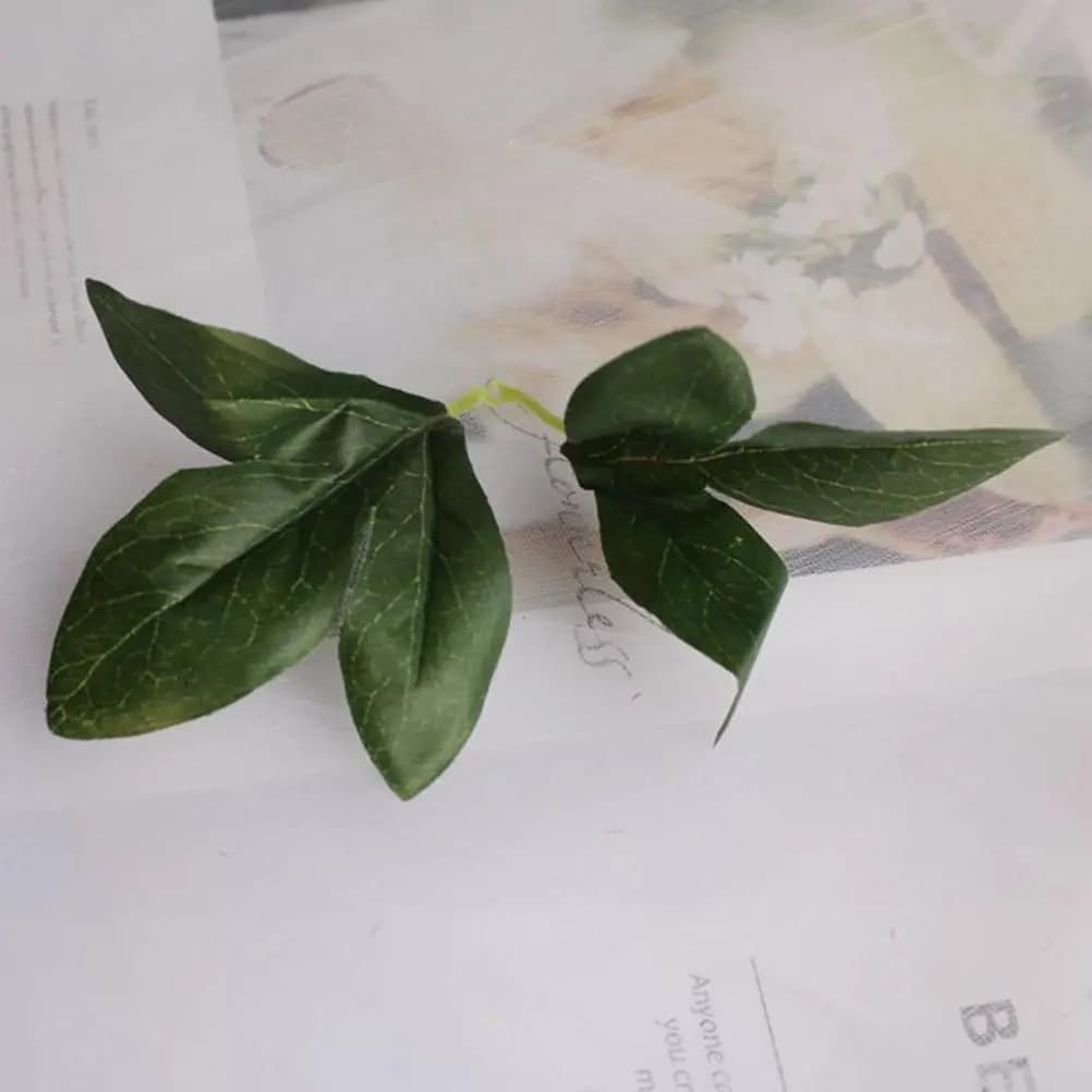 Artificial Plants Pink for Exterior, Fined Leaves for Interior, Realistic Peonies for Decoration