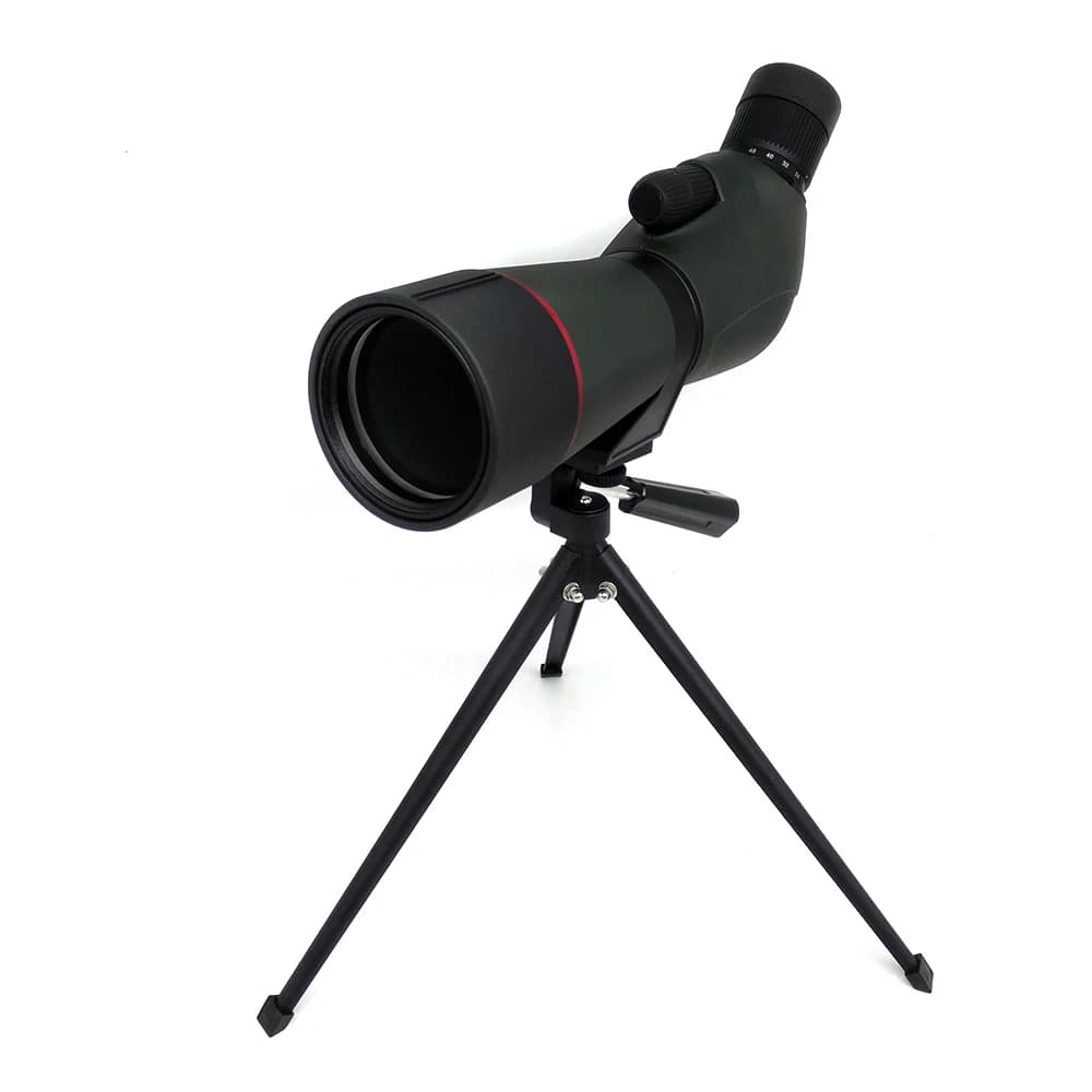 Telescopio e binocolo mobile antiappannamento 16-48x65 con obiettivo FMC e oculare angolato BAK4 da 45 gradi