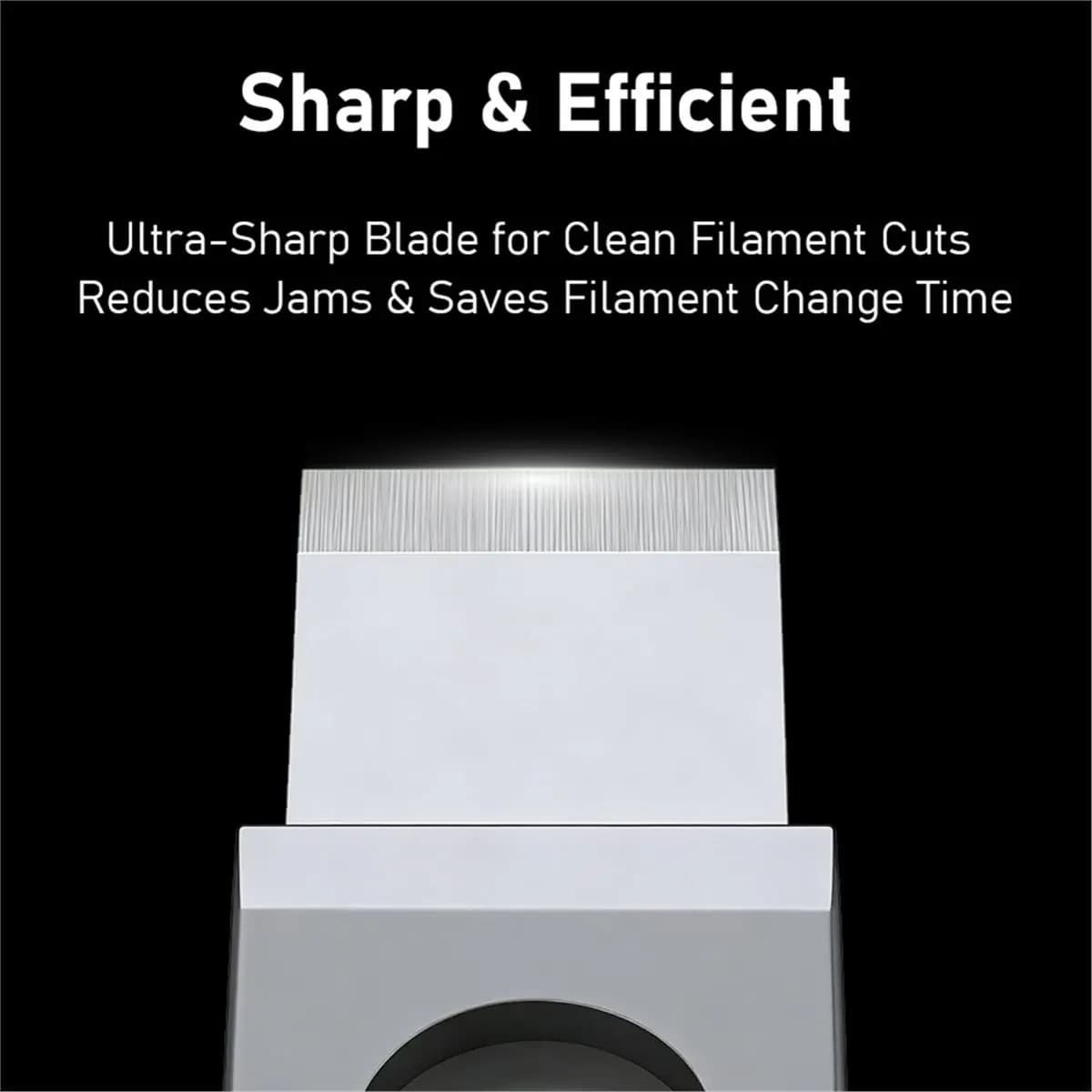 A72Z Filament Cutter Blade for P2S 3D Printer Hardened Steel Filament Cutting Tool 5PCS