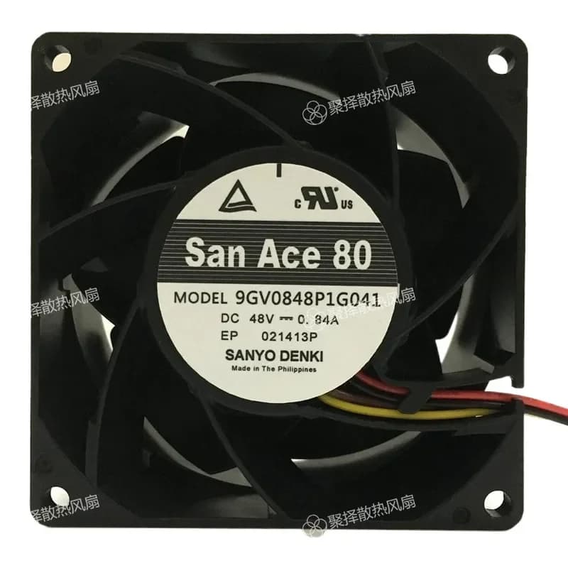 9GV0848P1G03 Sanyo Fan for 8038 48V 0.84A 8CM Large Air Volume Inverter Fan