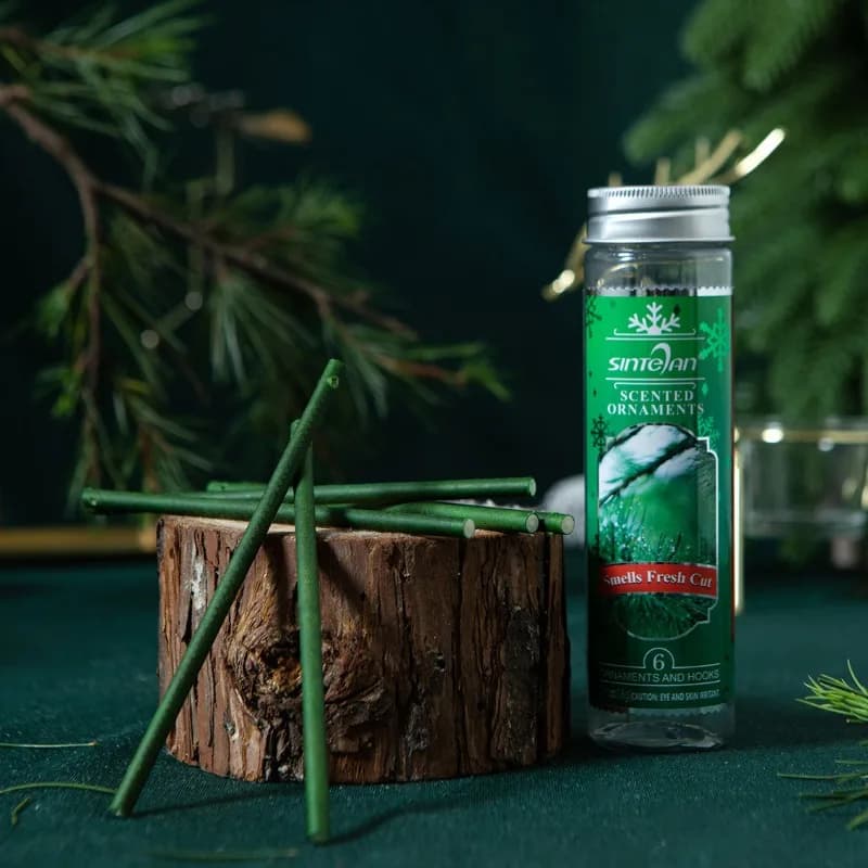 Bastoncini Diffusori di Aromi in Legno di Pino, Profumo di Cedro, Ornamento da Appendere per Casa, Bastoncini Aromaterapici Profumati