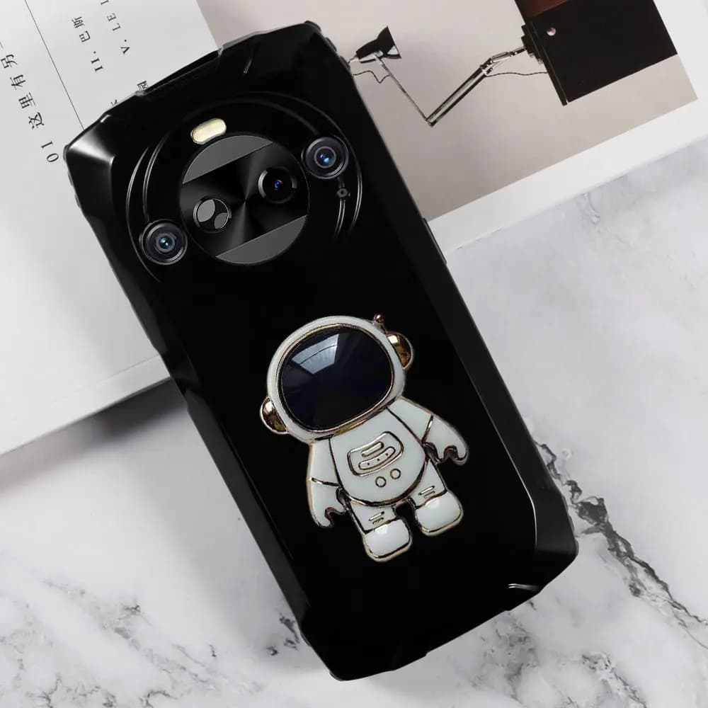 For Blackview BL9000 Pro Case Astronaut Holder Ultra-Thin Silicone Shockproof Shell For BL9000 Blackview BL9000pro Back Cover