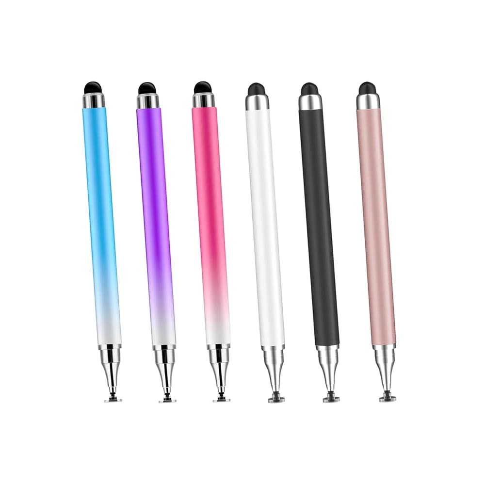 Penna stilo per touch screen 2-in-1, penna stilo per tablet, compatibile con iPad/iPhone/Tablet/Android/Samsung, per tutti i touch screen capacitivi