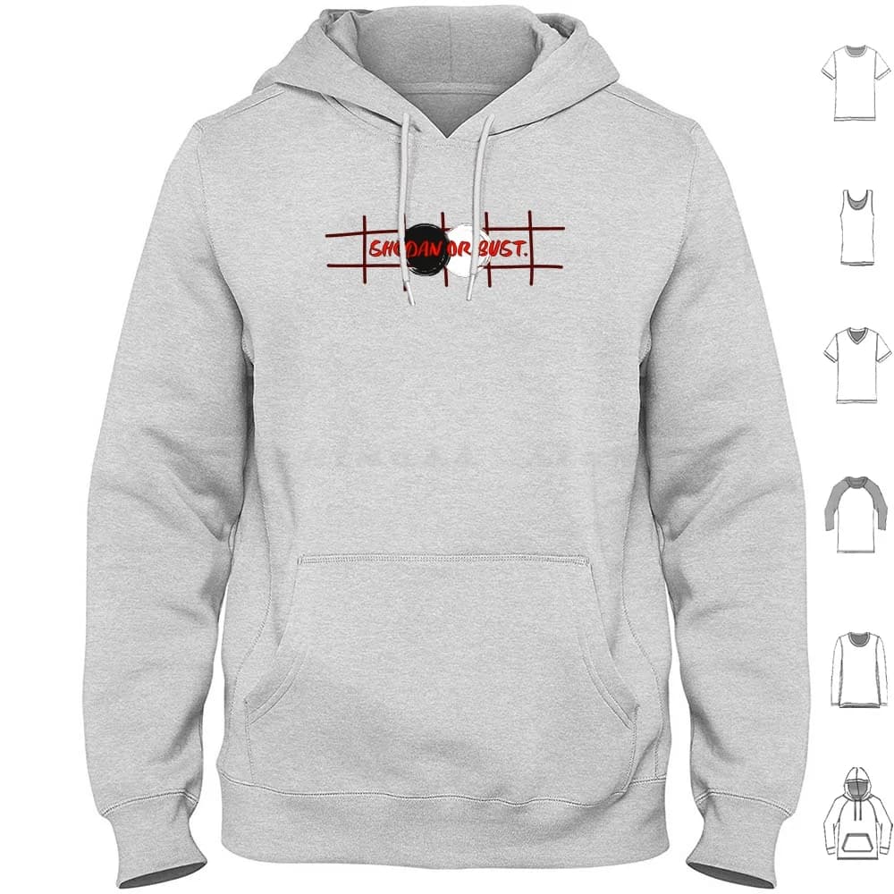 Shodan o busto. Go Igo Baduk Weiqi Go Humor Felpe con cappuccio Manica lunga Go Gioco da tavolo Umorismo Go Game Go Board