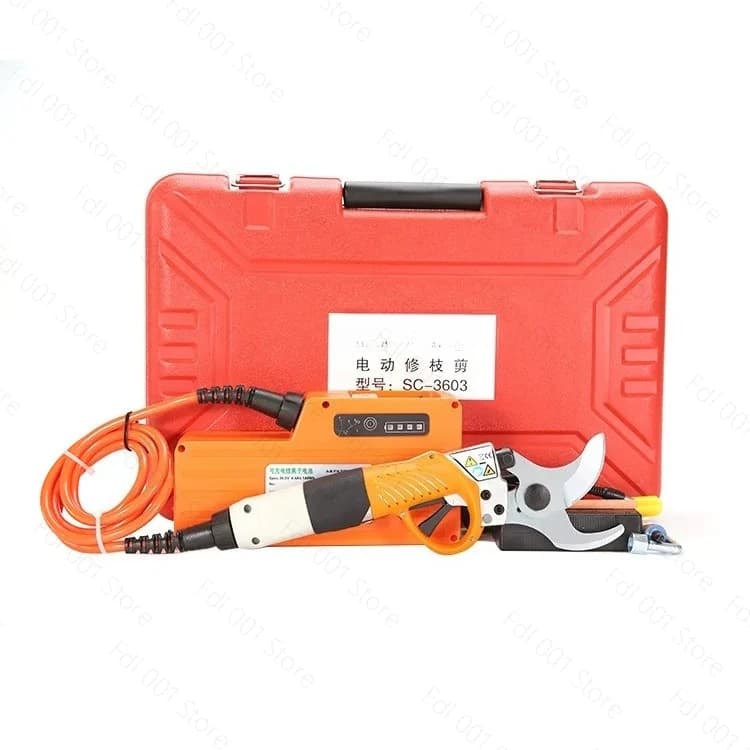 Electric Rechargeable Scissors Pruning Shears Tree Garden Tool Branches Pruning Tool Lithium Battery