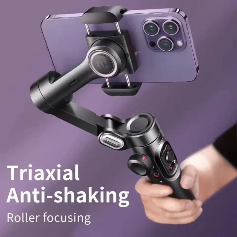2026 New Mobile Video stabilizer Bluetooth selfie stick tripod Gimbal Stabilizer For Smartphone Live vertical shooting bracket
