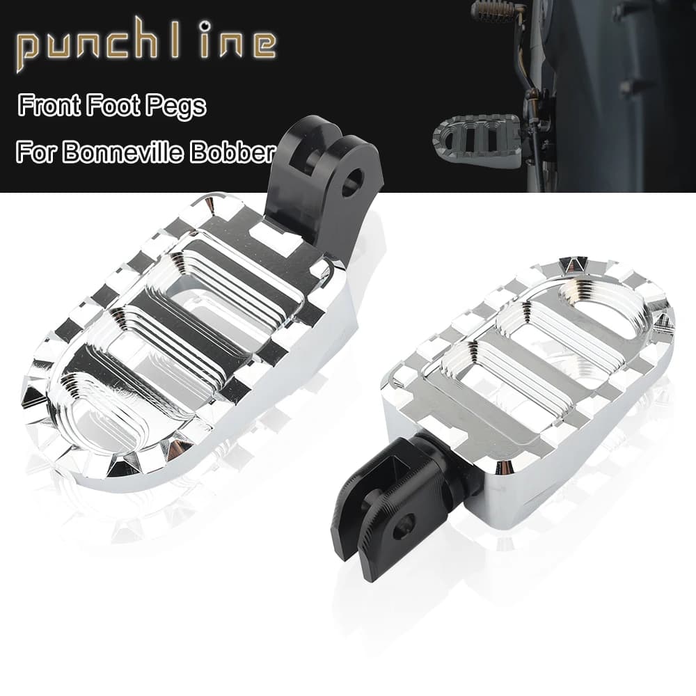 Fit Bonneville Bobber 2017-2024 Driver Pedane Anteriori Per Rocket 3R 3 R 2020-2024 Rider Pedali Pedane