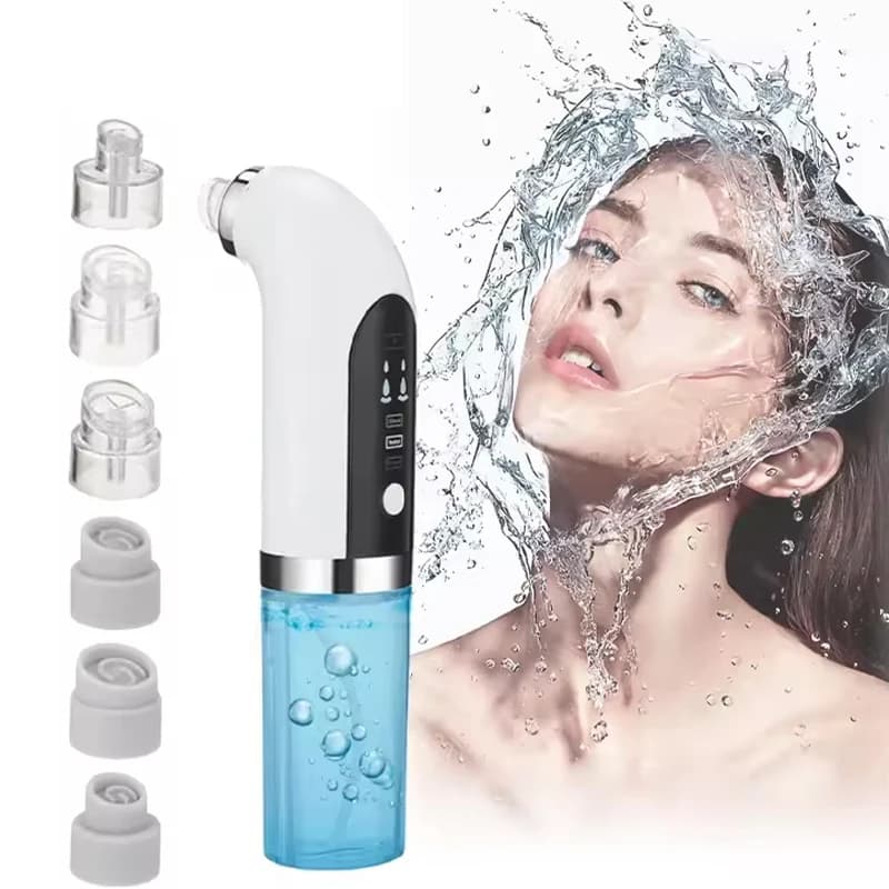 Dermoabrasione ad acqua Hydra Peeling Aqua Macchina per la bellezza pulita del viso Aspirapolvere elettrico per la rimozione dei punti neri a bolle piccole