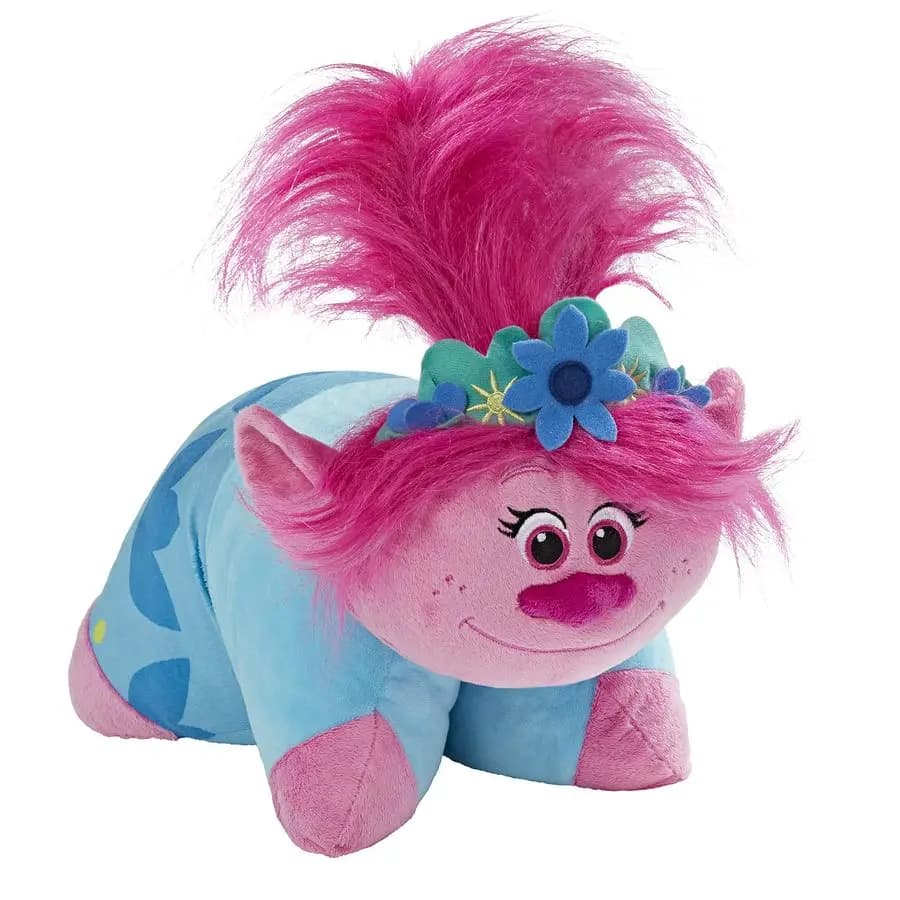Peluche Poppy di DreamWorks, Giocattolo di Peluche da 16 Pollici dei Trolls World Tour