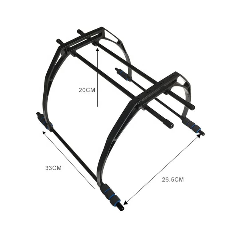 10PCS F450 F550 Piede Alto Sgabello Alto Carrello di Atterraggio Per RC FPV 4 Assi 6 Assi Drone Multicopter Quadcopter Elicottero RC Aereo P
