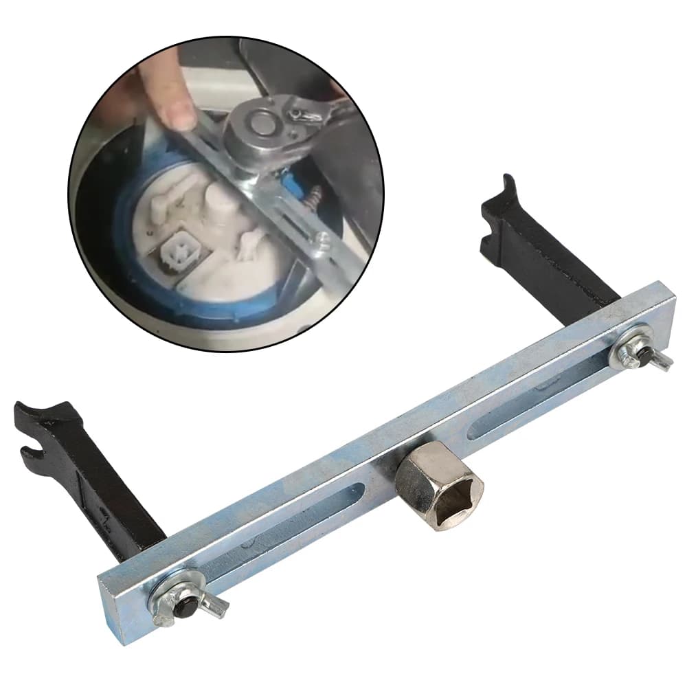 Strumenti chiave a 2 ganasce per rimozione leva coperchio serbatoio olio auto coperchio pompa carburante chiave cambio rientro accessori moto universale