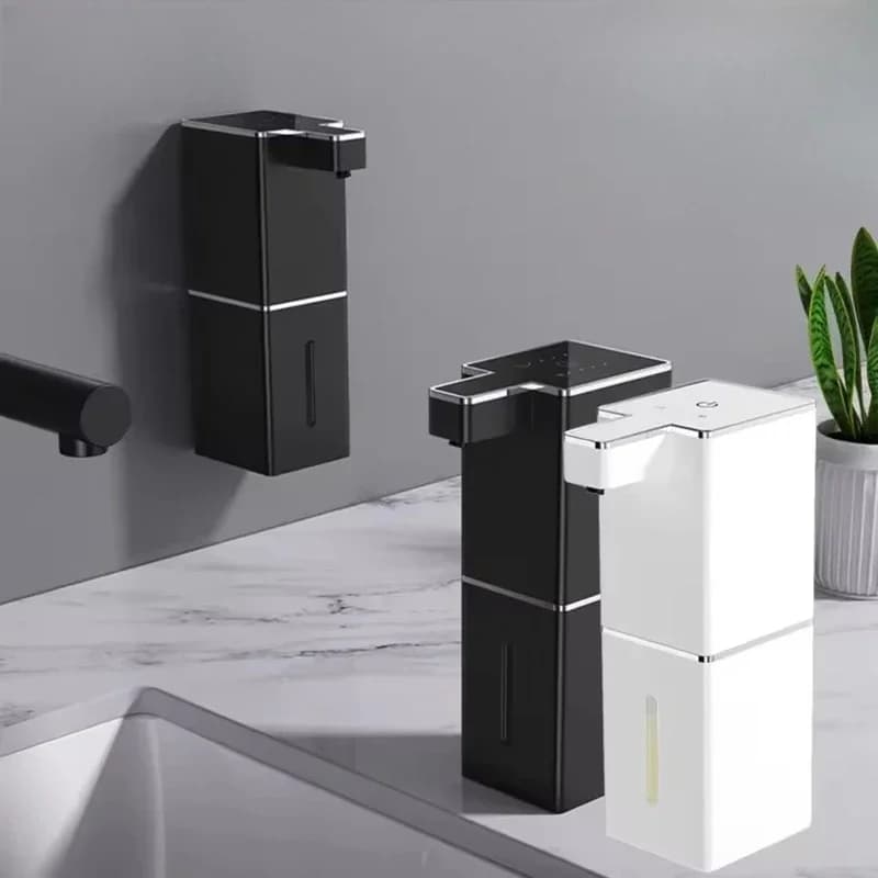 Dispenser di Sapone Automatico Intelligente con Sensore a Induzione Senza Contatto per Pulizia Mani in Cucina e Bagno