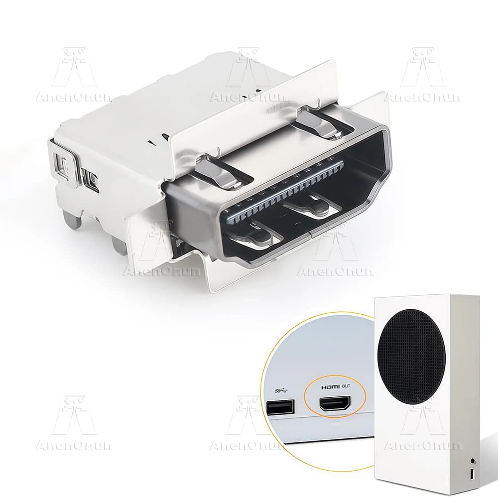 Porta HDMI per Xbox Series S Parte di riparazione sostitutiva Premium Presa connettore interfaccia HDMI Accessori console Xbox Series S