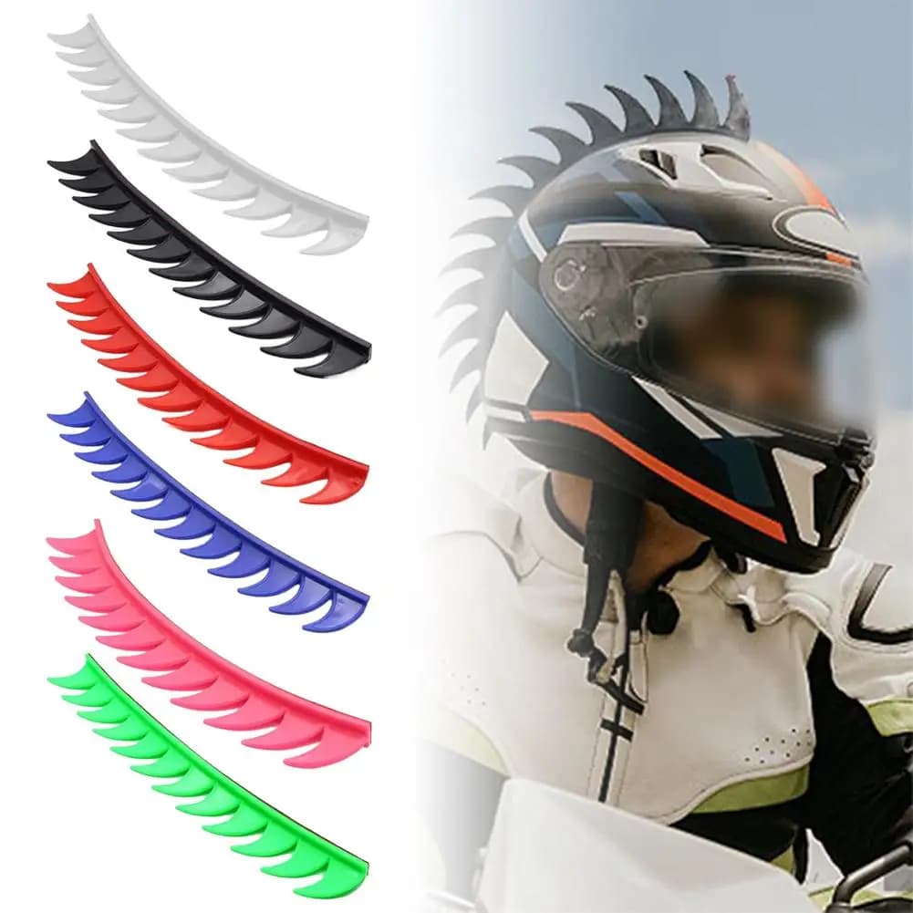 Mohawk Wall decals for Motorcycle Helmet, Waterproof and Anti-scratch for Motorcycle Helmets, Scooters and ATV D2j8