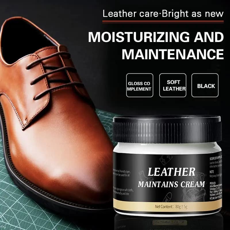 100ml Agente per la cura della pelle per pantaloni in pelle Borsa Scarpe Mobili Seggiolini auto Lucidatura Nutrimento Cura Crema per la manutenzione della pelle Olio