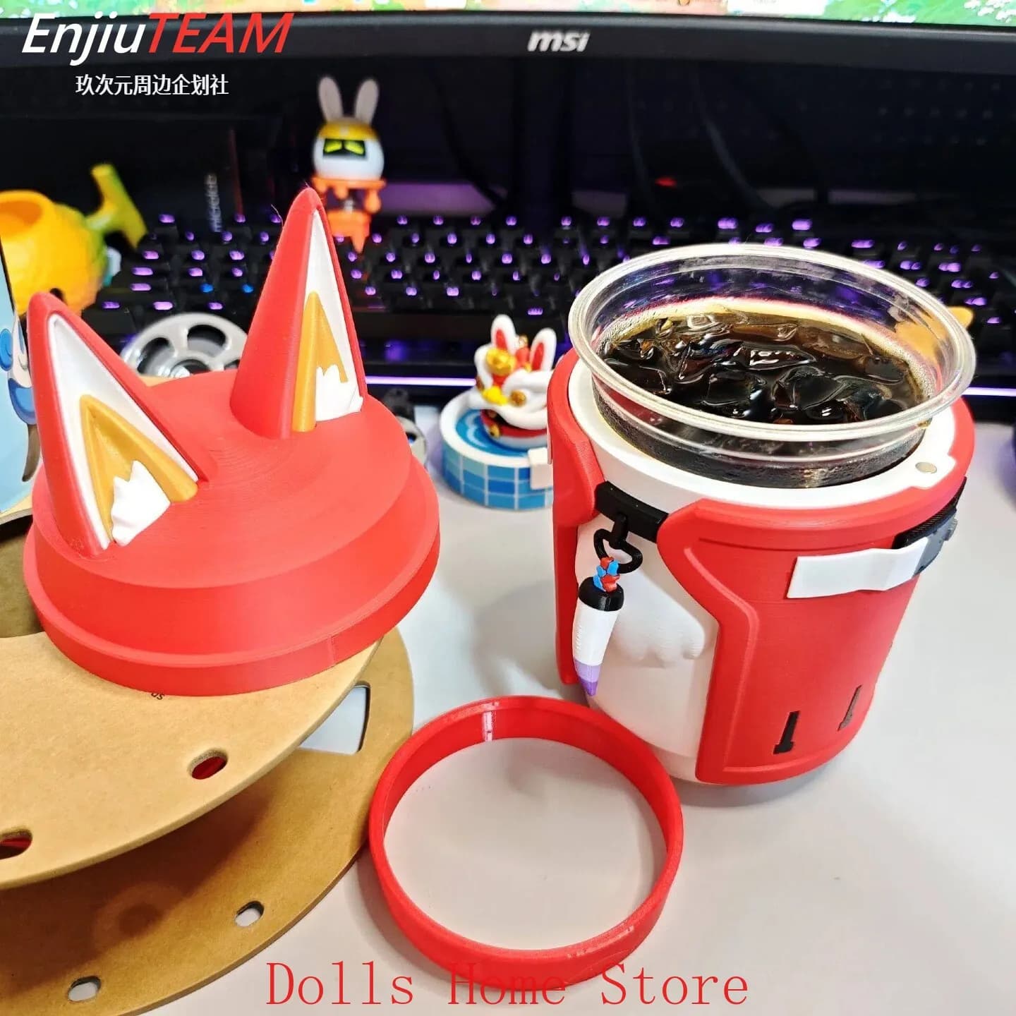 Anime Arknights: Endfield Lossi Desktop Storage Ornament Pen Holder Toothbrush Cup Multi-functional Game Cosplay Halloween Gift