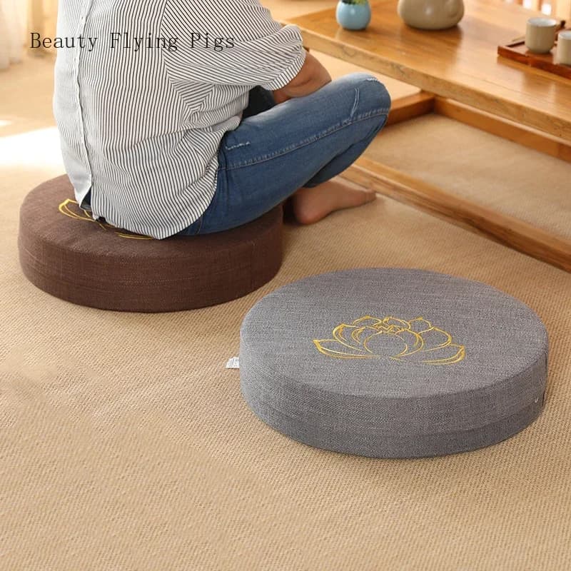 40X6CM Yoga Meditate PEP Hard texture Meditation cushion Back cushion Japanese cutters removable and washable