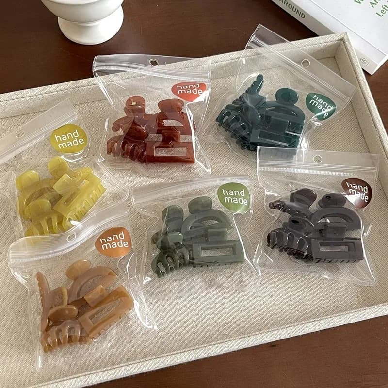 Set di 4 Mini Fermagli per Capelli Squisiti, Piccoli Fermagli Laterali per Frangia e Capelli Sgretolati, Accessori per Capelli