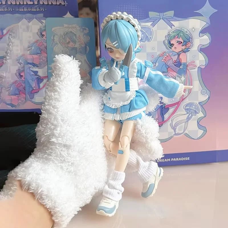 Eve Lynna Dreamland Series Blind Box Movable Joint Bjd Doll Trendy Collectible Figure Desktop Ornament Surprise Toy Gift