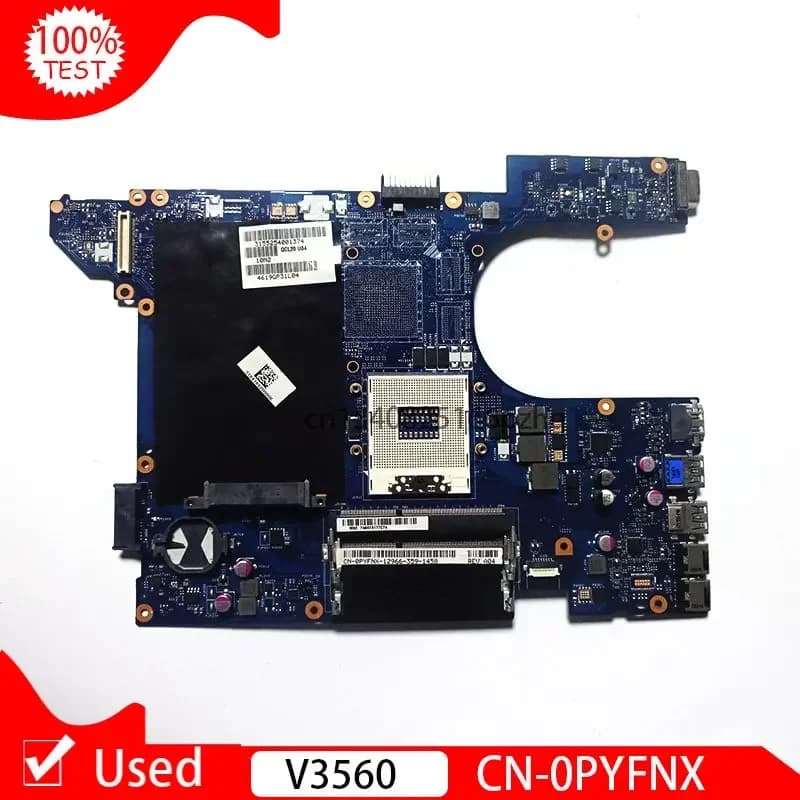 Used For DELL Vostro 3560 V3560 LA-8241P CN-0PYFNX 0PYFNX PYFNX SLJ8C DDR3 Notebook Motherboard Laptop Mainboard