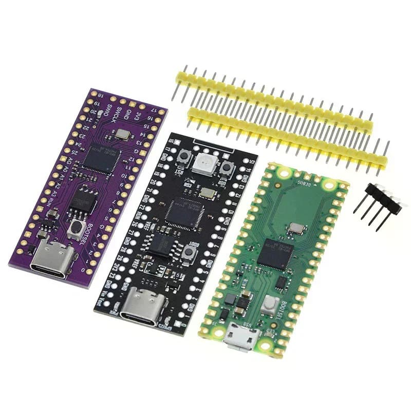 1Pc RP2040 TYPE-C USB-C Core Card For Raspberry Core Board 4MB/8MB/16MB RP2 Raspberry Pi Microcontroller Pico Micropython