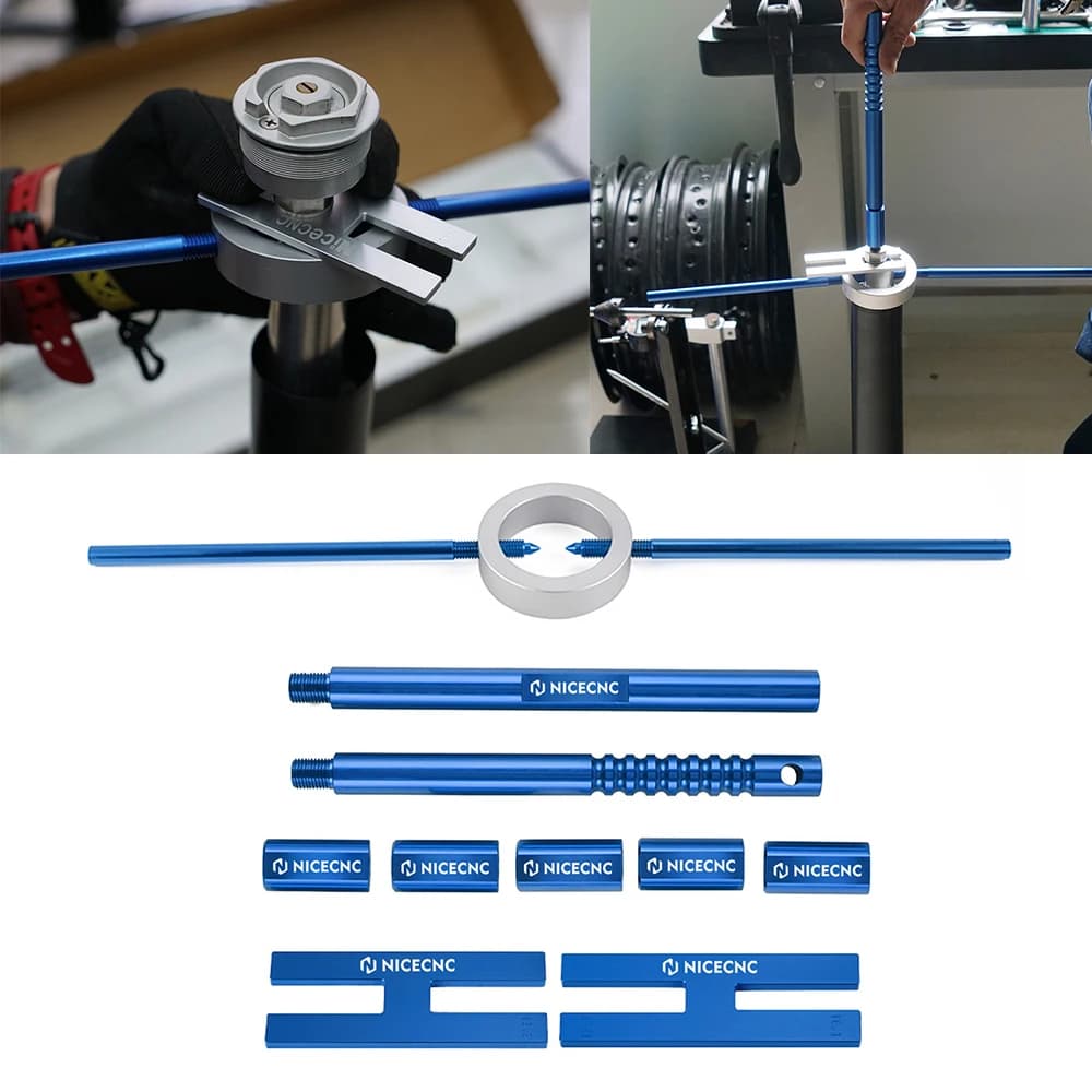 Strumento di riparazione del compressore molla forcella moto per KTM Enduro Yamaha Tenere BMW GS Honda Husqvarna Suzuki Kawasaki Suzuki Ducati