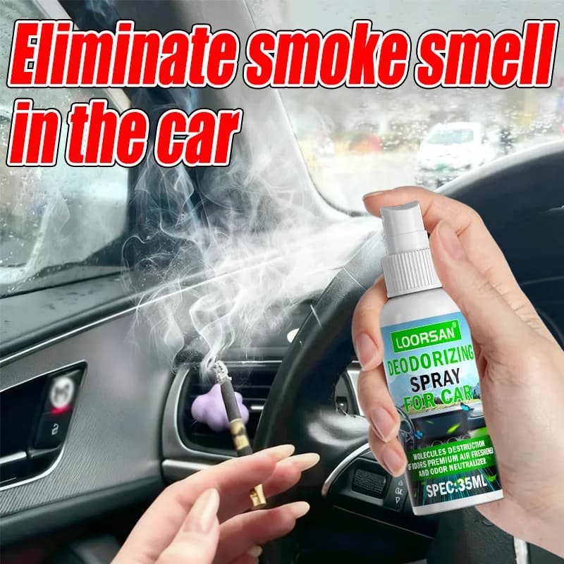 LOORSAN Spray Deodorant for Auto 35ml - Neutralizer of Odors and Perfumer for Air Conditioning Mouths, Interiors and Removal of Smoke Odor