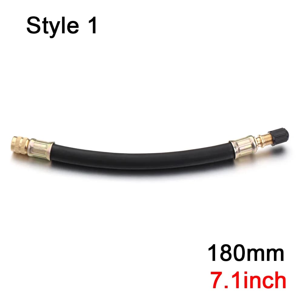Electric Scooter MTB Bike Accessories Tire Inflator Air Pump Silicone Nozzles Scooters Valve Adapter Extended Nozzle