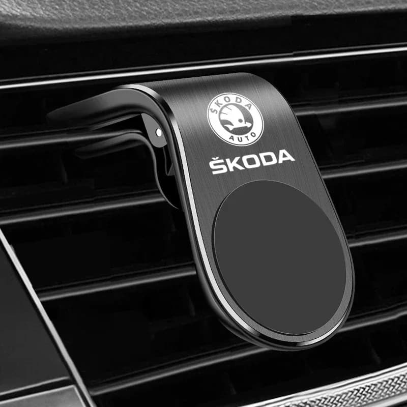 Supporto Magnetico per Telefono da Auto in Metallo 2025 per Skoda Rapid Octavia, Accessori Auto