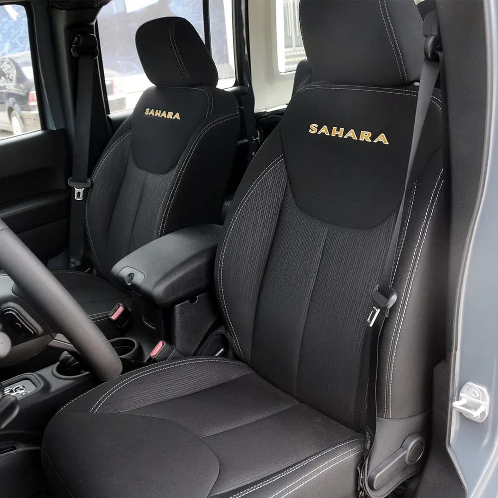 2025 Leather Nappa for Jeep Wrangler Unlimited JK 4 Doors 2012-2023 ustom Car Seat Covers Set Interior Protection Accessories