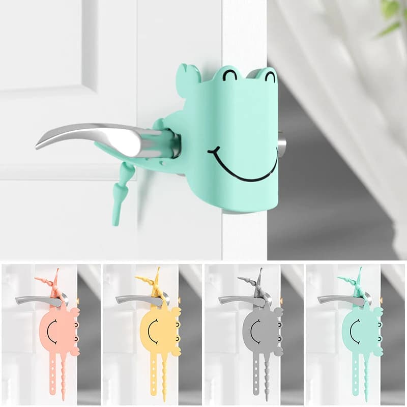 1Pc Door Buffer Silent Lock Sleeve Bedroom Bloc Porte Doorstop Stopper Stops Stop Close Prevention Hardware Home Improvement