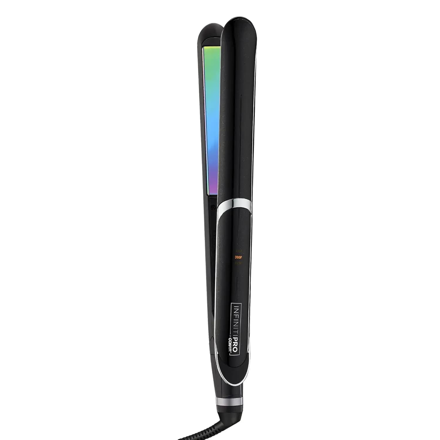 Professional hair plate Rainbow Titanium, 1 inch, for impeccable styling
