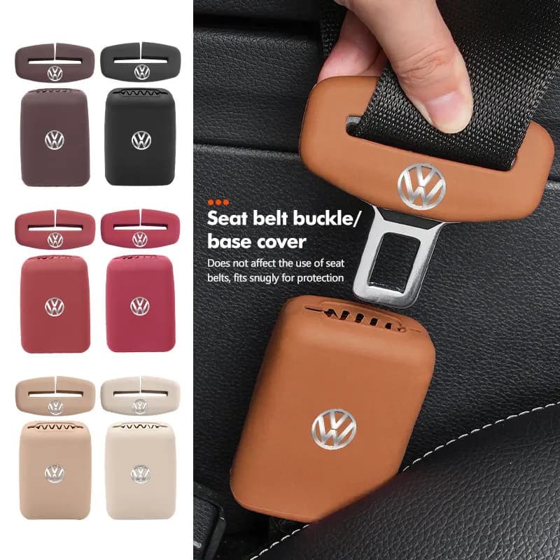 Hub Caps For Volkswagen VW Car Seat Belt Collision Avoidance Sleeve Safety Lock Buckle Cover Scirocco Jetta Beetle Golf 4 5 6 Pa