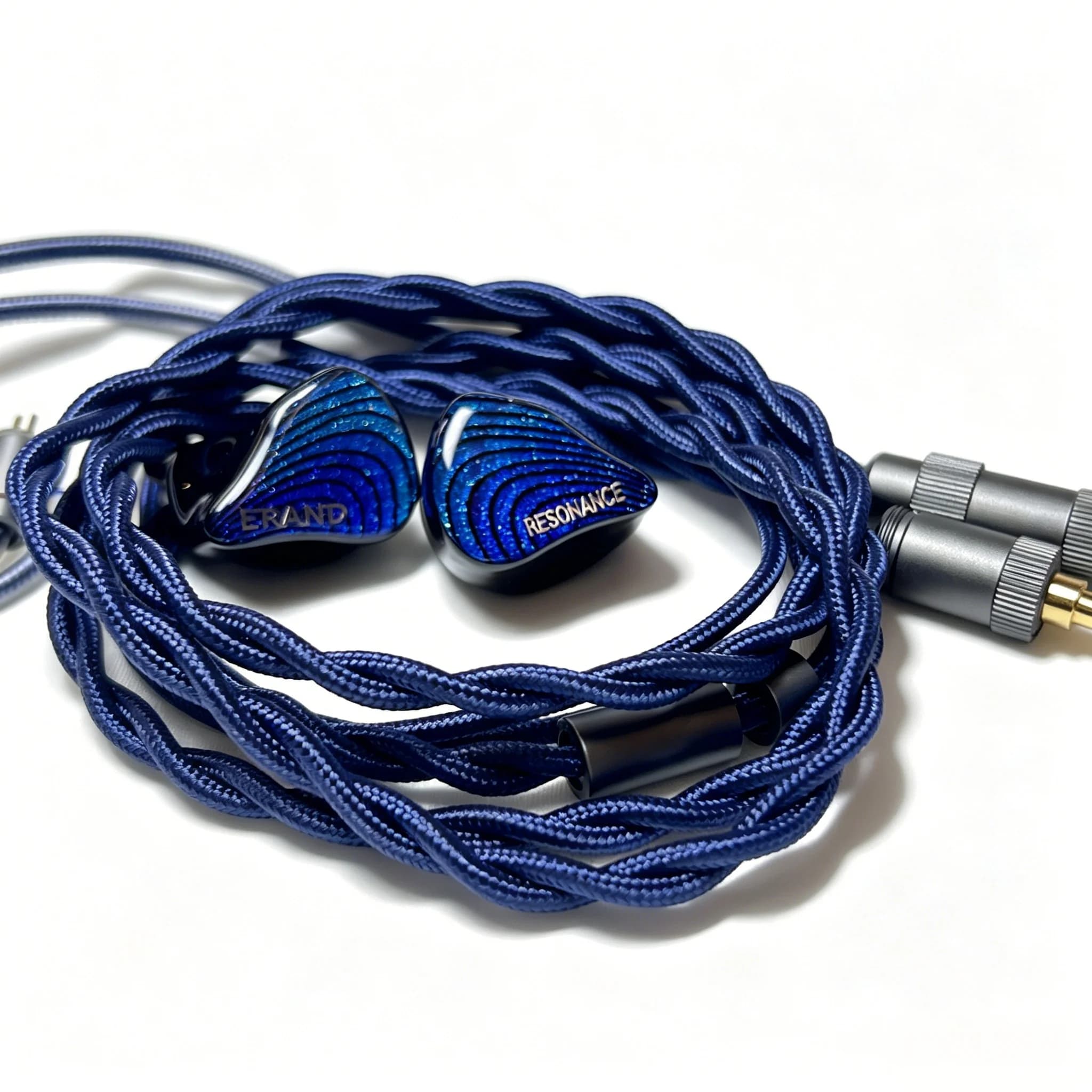 ERAND RESONANCE 5 2DD+2BA+1MP Hybrid IEMs HIFI In-ear Wired Earphones 5-driver 5-tube 5-way Monitor Headphones Earbuds