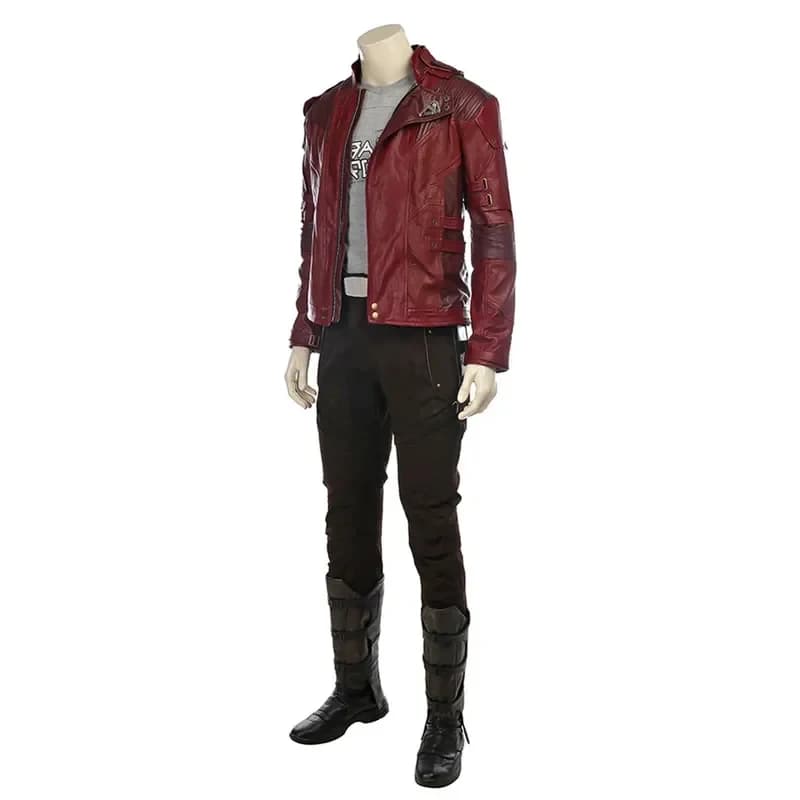 2026 2024 New CosDaddy Guardians Galaxy Peter Jason Quill Cosplay Costume Adult Men Shirt Pants Coat Suits Halloween Carni NA4PU