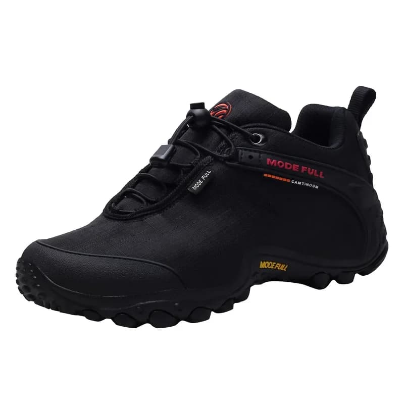 Escursionismo all'aperto scarpe da alpinismo in tessuto ultraleggero impermeabili e antiscivolo con fondo spesso resistente all'usura e traspirante