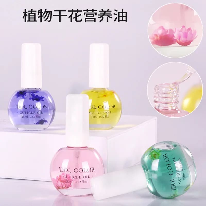 15 ml/bottle oil for the Nutrition of Hydrating Nails Nutrient Drying Nail Oil 9 Flowers Care of the Manicure Repairing Liquid Oil Damaged #