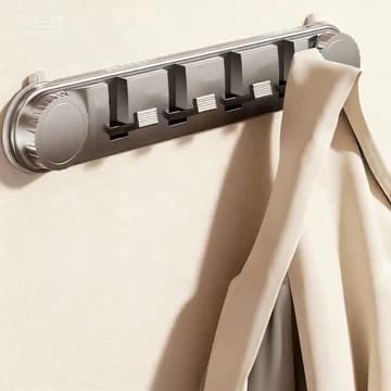 4/5/6PCS Forte Ventosa Porta Gancio Pieghevole Nascosto Ganci Per Il Bagno Vestiti Cappello Guardaroba Appendiabiti Per La Casa Essenziale