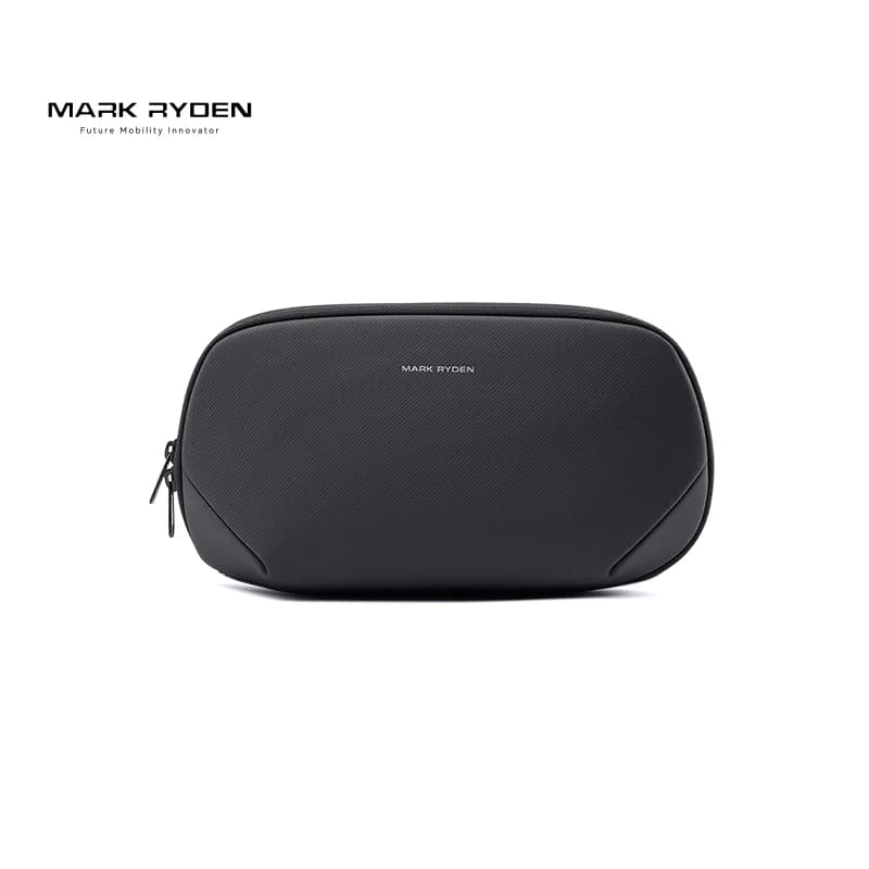 Mark Ryden Men Travel Toiletry Bag Splash‑proof Wash Bag YKK Zipper Hanging Hook For Business Travel