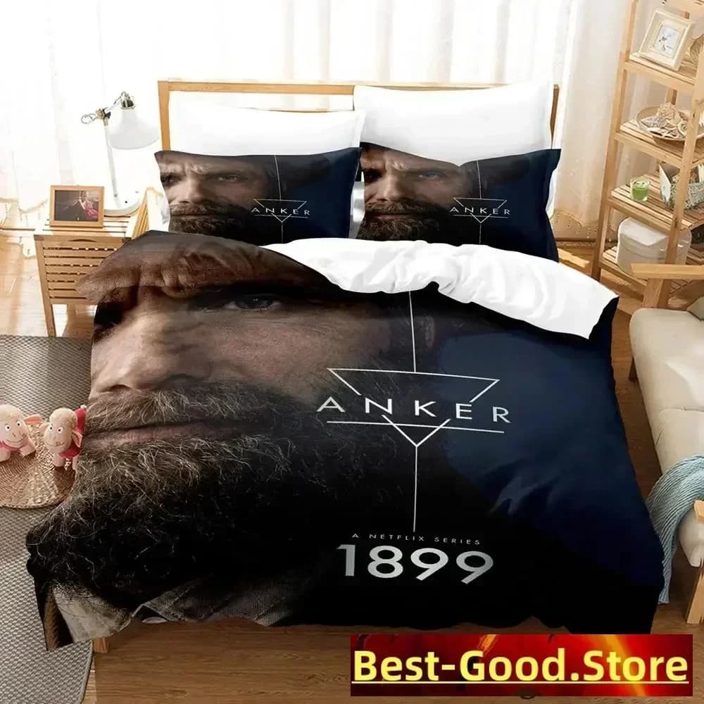 Set di Biancheria da Letto TV Play 1899, Disponibile in Varie Misure, per Adulti e Bambini, Set Copripiumino Anime per Camera da Letto